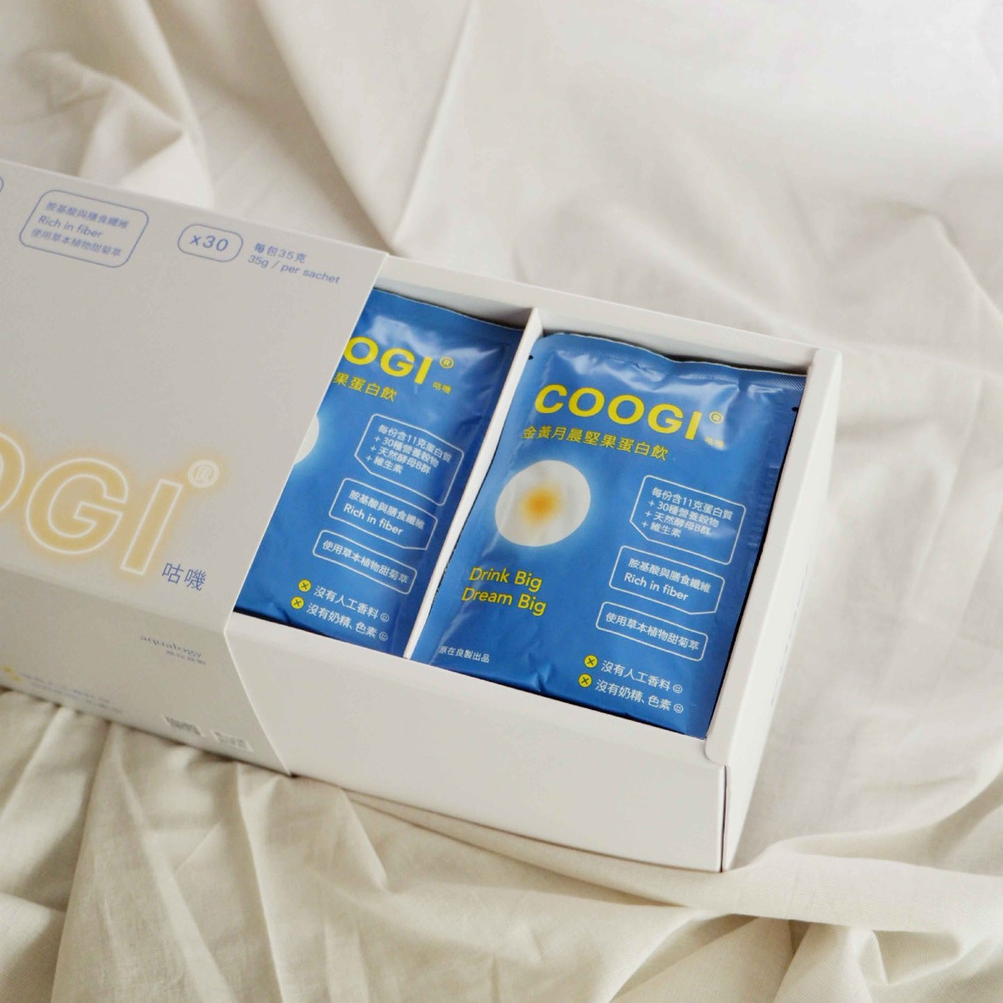 COOGI無糖堅果蛋白飲|原在良製 aqualogy