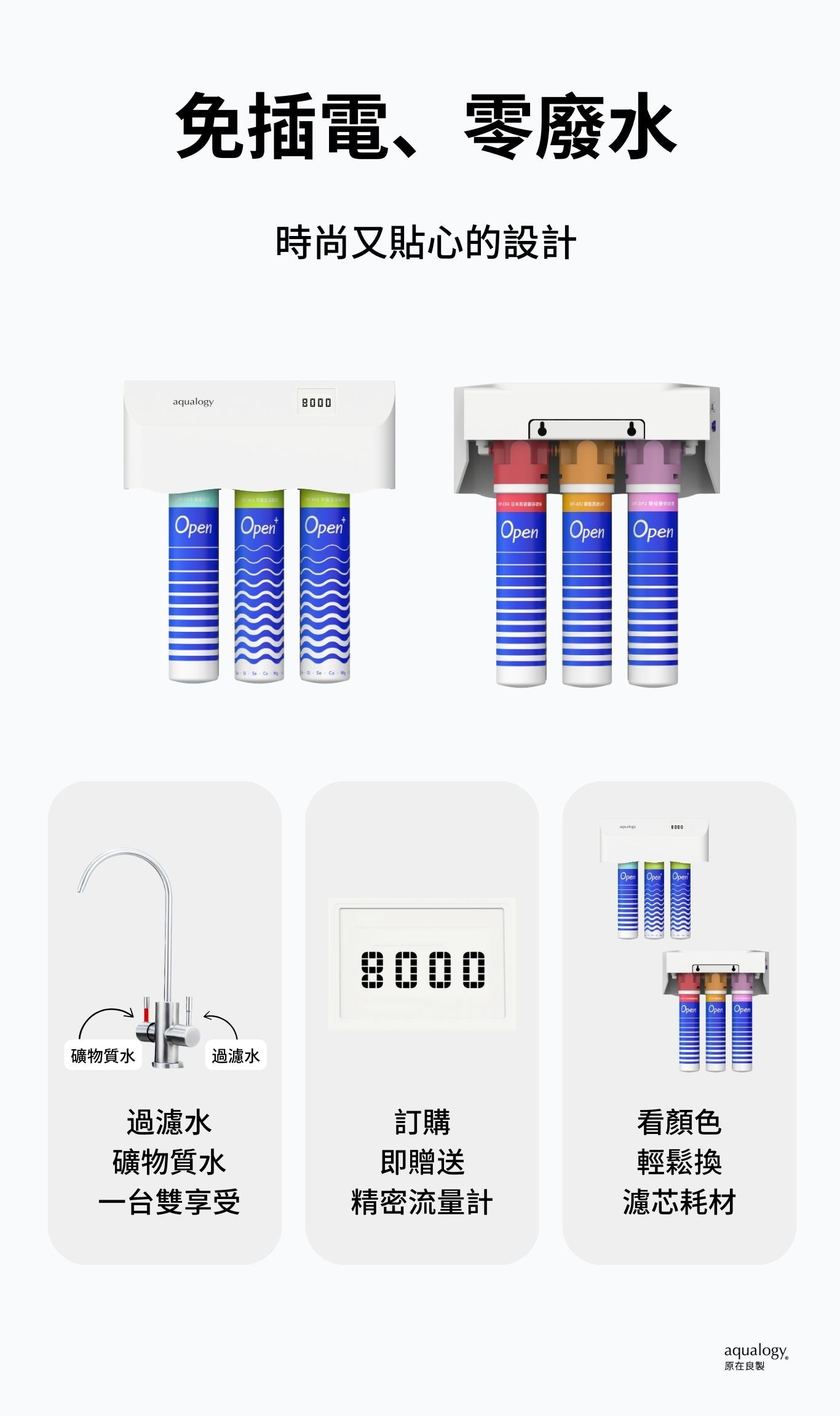 礦物質水淨水器-原在良製-再礦化淨水器